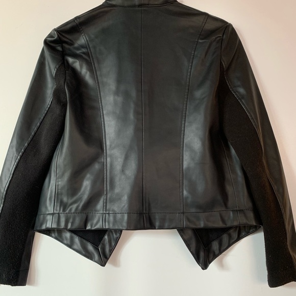 Faux Moto Leather Jacket XS BB Dakota - Picture 4 of 4